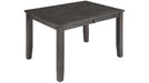 Jofran Willow Creek Extension Counter Height Table in Rich Distressed - Holmwood's Furniture & Design Center (Somersworth, NH)