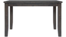 Jofran Willow Creek Extension Counter Height Table in Rich Distressed image