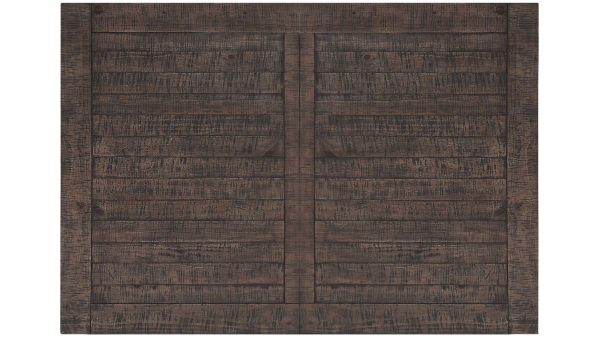 Jofran Willow Creek Extension Dining Table in Rich Distressed - Holmwood's Furniture & Design Center (Somersworth, NH)
