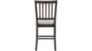 Jofran Willow Creek Slatback Counter Height Stool in Cream/Rich Distressed (Set of 2) - Holmwood's Furniture & Design Center (Somersworth, NH)