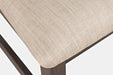 Jofran Hobson X-Back Chair in Grey - Holmwood's Furniture & Design Center (Somersworth, NH)