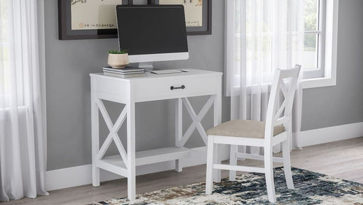 Jofran Hobson X-Back Chair in White - Holmwood's Furniture & Design Center (Somersworth, NH)