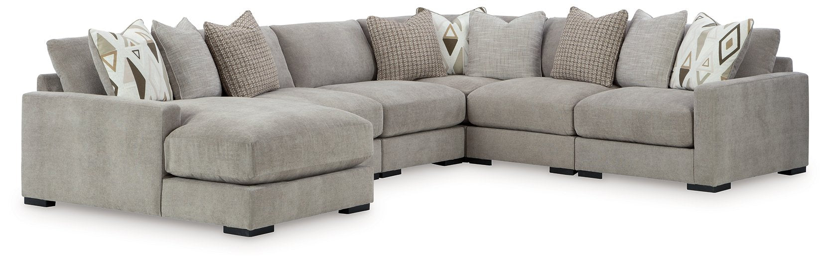 Aslan Court Sectional with Chaise - Holmwood's Furniture & Design Center (Somersworth, NH)