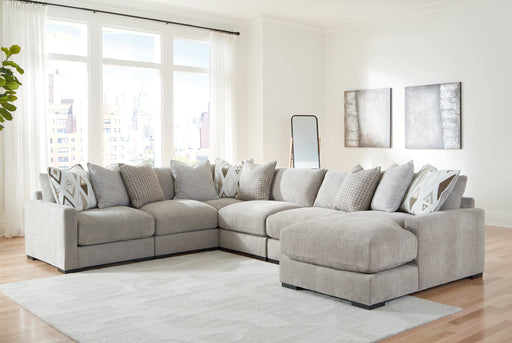 Aslan Court Sectional with Chaise - Holmwood's Furniture & Design Center (Somersworth, NH)