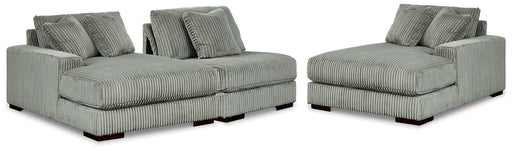 Lindyn Sectional with Double Chaise - Holmwood's Furniture & Design Center (Somersworth, NH)