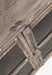 Jofran Rustic Shores 54" Coastal Distressed Acacia Four-Door Credenza Cabinet in Grey Wash - Holmwood's Furniture & Design Center (Somersworth, NH)