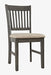 Jofran Rustic Shores Coastal Style Upholstered Desk Chair in Stone - Holmwood's Furniture & Design Center (Somersworth, NH)