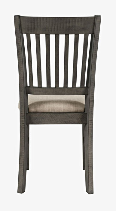 Jofran Rustic Shores Coastal Style Upholstered Desk Chair in Stone - Holmwood's Furniture & Design Center (Somersworth, NH)