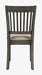 Jofran Rustic Shores Coastal Style Upholstered Desk Chair in Stone - Holmwood's Furniture & Design Center (Somersworth, NH)