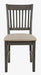 Jofran Rustic Shores Coastal Style Upholstered Desk Chair in Stone image