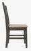 Jofran Rustic Shores Coastal Style Upholstered Desk Chair in Stone - Holmwood's Furniture & Design Center (Somersworth, NH)