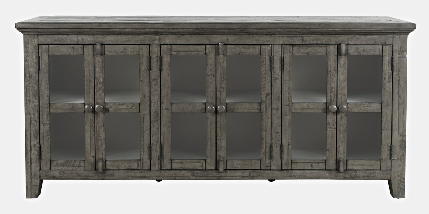 Rustic Shores 6 Door Low Cabinet