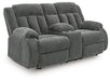 Observation Power Reclining Loveseat with Console - Holmwood's Furniture & Design Center (Somersworth, NH)