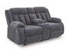 Observation Power Reclining Loveseat with Console - Holmwood's Furniture & Design Center (Somersworth, NH)