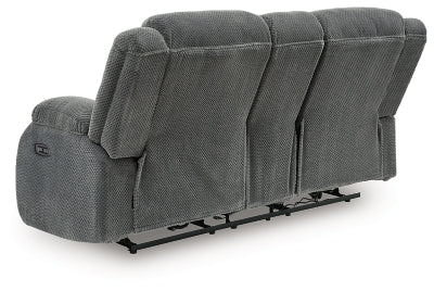 Observation Power Reclining Loveseat with Console - Holmwood's Furniture & Design Center (Somersworth, NH)
