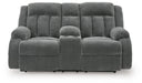 Observation Power Reclining Loveseat with Console - Holmwood's Furniture & Design Center (Somersworth, NH)