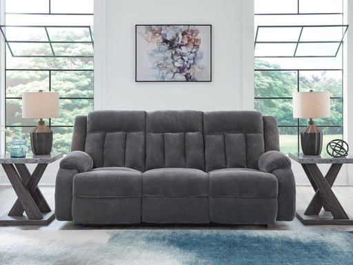 Observation Power Reclining Sofa with Drop Down Table - Holmwood's Furniture & Design Center (Somersworth, NH)