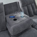 Observation Power Reclining Sofa with Drop Down Table - Holmwood's Furniture & Design Center (Somersworth, NH)