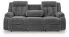 Observation Power Reclining Sofa with Drop Down Table - Holmwood's Furniture & Design Center (Somersworth, NH)