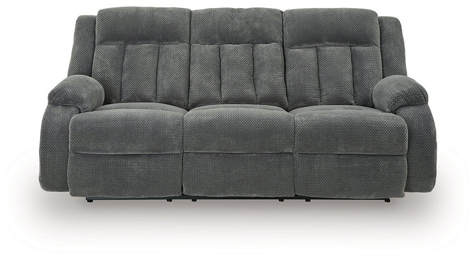 Observation Power Reclining Sofa with Drop Down Table - Holmwood's Furniture & Design Center (Somersworth, NH)