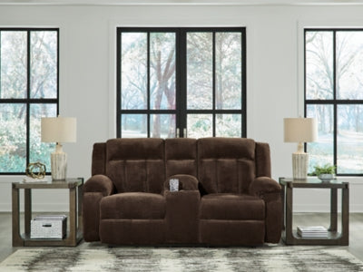 Observation Power Reclining Loveseat with Console - Holmwood's Furniture & Design Center (Somersworth, NH)