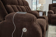 Observation Power Reclining Loveseat with Console - Holmwood's Furniture & Design Center (Somersworth, NH)
