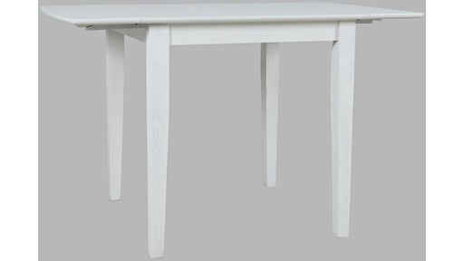 Jofran Eastern Tides Drop Leaf Dining Table in Blanc - Holmwood's Furniture & Design Center (Somersworth, NH)