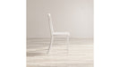 Jofran Eastern Tides X Back Dining Chair in Blanc (Set of 2) - Holmwood's Furniture & Design Center (Somersworth, NH)