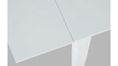 Jofran Eastern Tides Drop Leaf Counter Table in Blanc - Holmwood's Furniture & Design Center (Somersworth, NH)