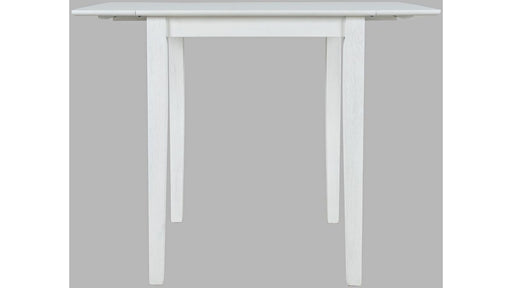 Jofran Eastern Tides Drop Leaf Counter Table in Blanc image
