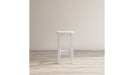 Jofran Eastern Tides Backless Counter Stool in Blanc (Set of 2) - Holmwood's Furniture & Design Center (Somersworth, NH)