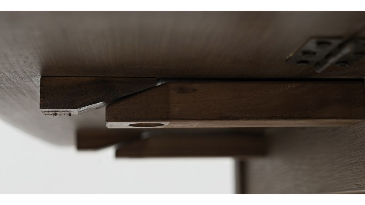 Jofran Eastern Tides Drop Leaf Dining Table in Bisque - Holmwood's Furniture & Design Center (Somersworth, NH)