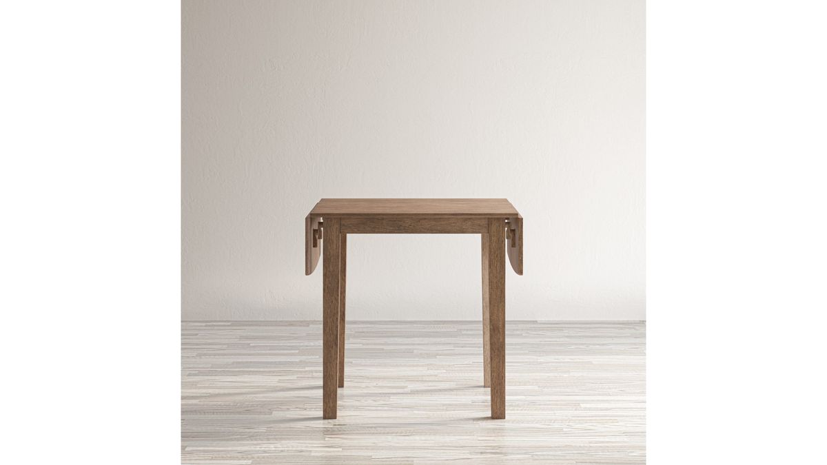 Jofran Eastern Tides Drop Leaf Dining Table in Bisque - Holmwood's Furniture & Design Center (Somersworth, NH)