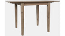 Jofran Eastern Tides Drop Leaf Dining Table in Bisque - Holmwood's Furniture & Design Center (Somersworth, NH)