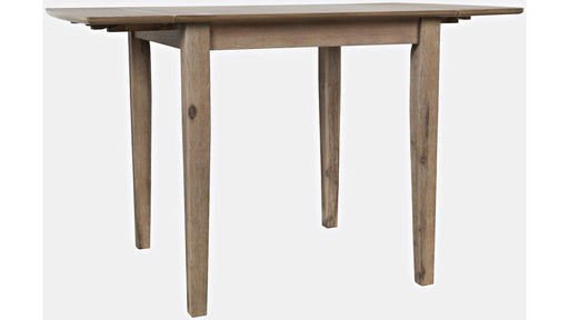 Jofran Eastern Tides Drop Leaf Dining Table in Bisque - Holmwood's Furniture & Design Center (Somersworth, NH)