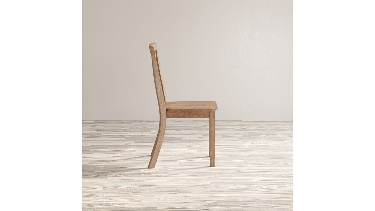 Jofran Eastern Tides X Back Dining Chair in Bisque (Set of 2) - Holmwood's Furniture & Design Center (Somersworth, NH)