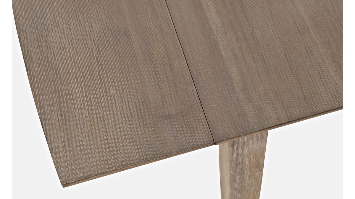 Jofran Eastern Tides Drop Leaf Counter Table in Bisque - Holmwood's Furniture & Design Center (Somersworth, NH)