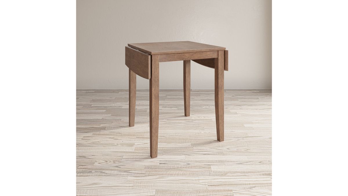 Jofran Eastern Tides Drop Leaf Counter Table in Bisque - Holmwood's Furniture & Design Center (Somersworth, NH)