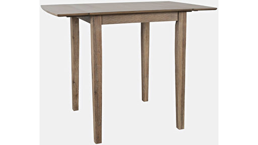 Jofran Eastern Tides Drop Leaf Counter Table in Bisque - Holmwood's Furniture & Design Center (Somersworth, NH)