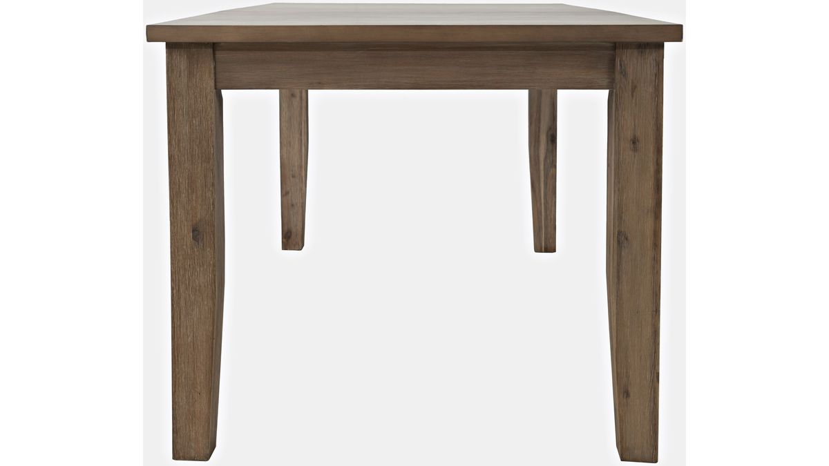Jofran Eastern Tides Extension Dining Table in Bisque - Holmwood's Furniture & Design Center (Somersworth, NH)