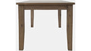 Jofran Eastern Tides Extension Dining Table in Bisque - Holmwood's Furniture & Design Center (Somersworth, NH)