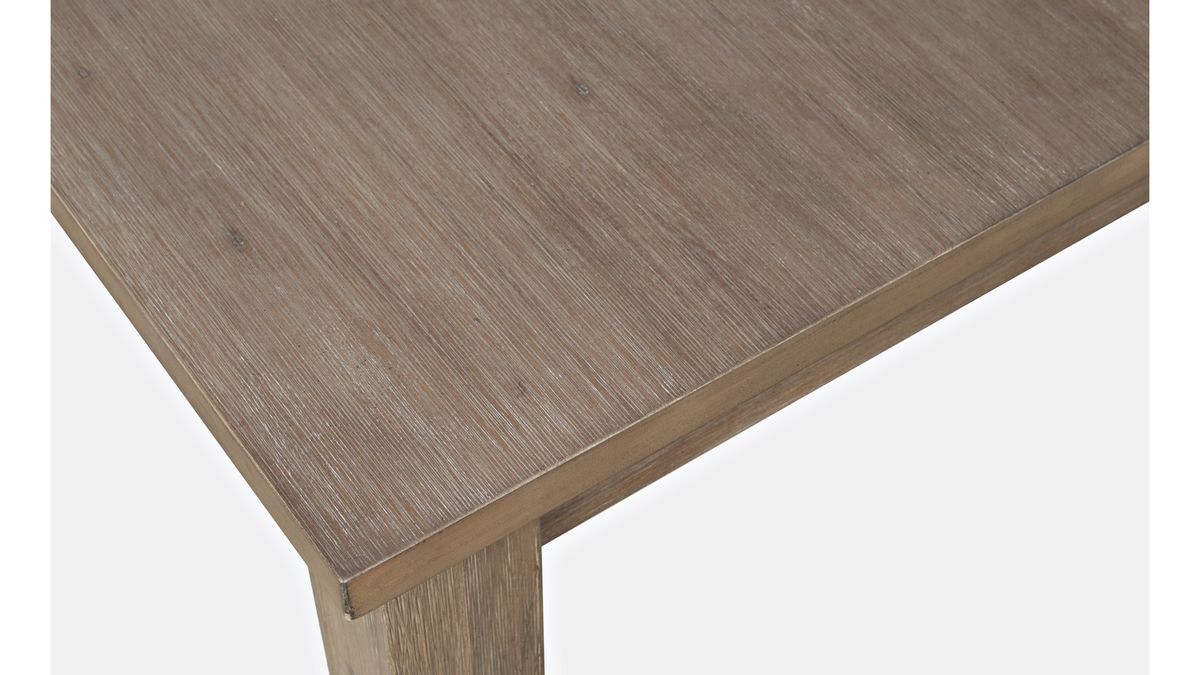 Jofran Eastern Tides Extension Dining Table in Bisque - Holmwood's Furniture & Design Center (Somersworth, NH)