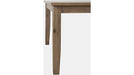 Jofran Eastern Tides Extension Dining Table in Bisque - Holmwood's Furniture & Design Center (Somersworth, NH)