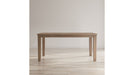 Jofran Eastern Tides Extension Dining Table in Bisque - Holmwood's Furniture & Design Center (Somersworth, NH)