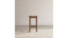 Jofran Eastern Tides Backless Counter Stool in Bisque (Set of 2) - Holmwood's Furniture & Design Center (Somersworth, NH)