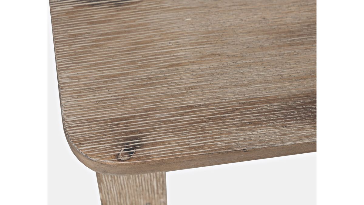 Jofran Eastern Tides Backless Counter Stool in Bisque (Set of 2) - Holmwood's Furniture & Design Center (Somersworth, NH)