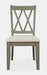 Jofran Telluride Rustic Distressed Pine Dining Chair (Set of 2) in Driftwood Gray image