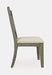 Jofran Telluride Rustic Distressed Pine Dining Chair (Set of 2) in Driftwood Gray - Holmwood's Furniture & Design Center (Somersworth, NH)