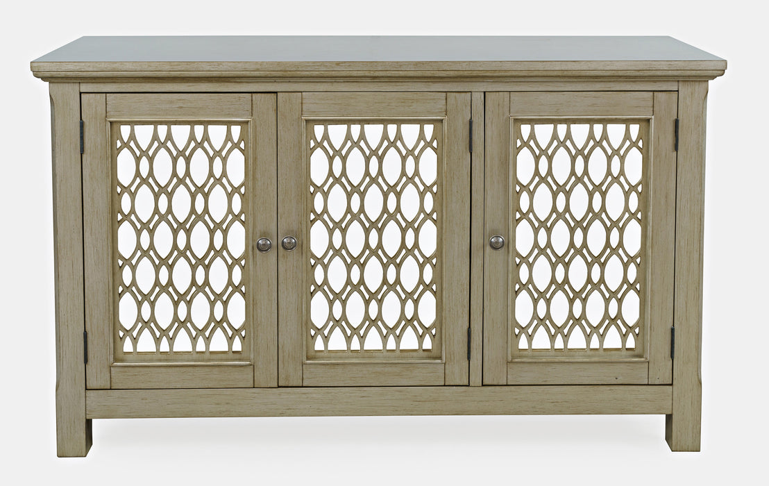 Isabella 54 inch Mirrored Accent Cabinet