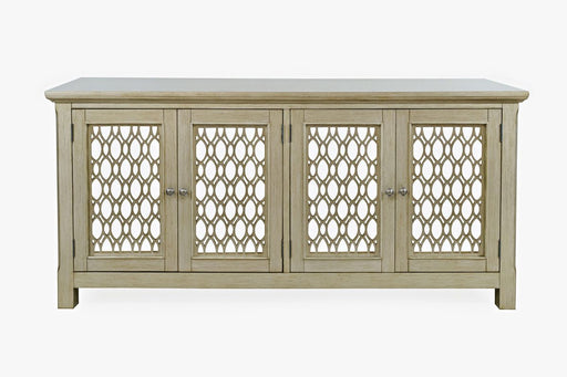 Jofran Isabella 69" Luxury Mirrored Sideboard Storage Cabinet in Champagne image